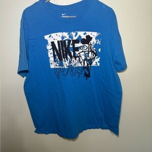 Nike Vibrant Blue Graphic Tee mens